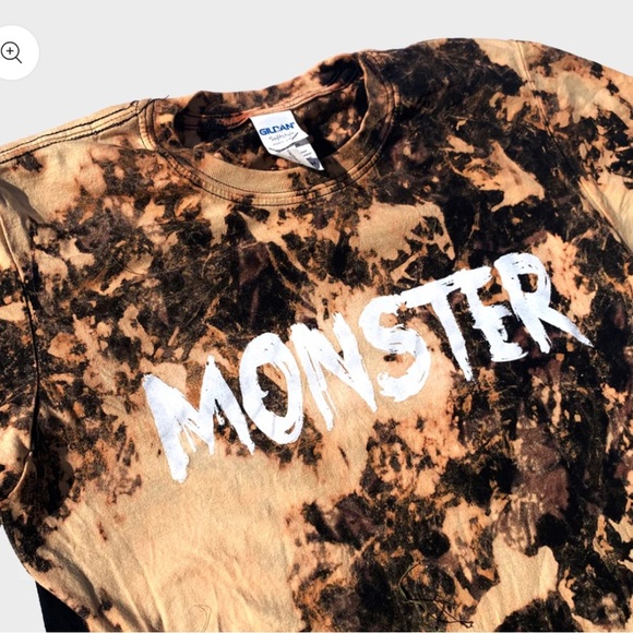 iimvclothing Monster acid burned tie-dye t-shirt size XL - Picture 4 of 4